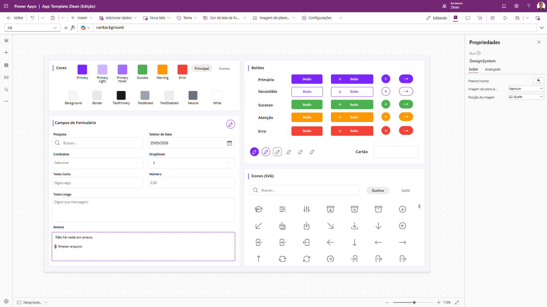 Kit de Design Power Apps